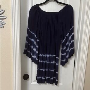 Exist navy blue tie-dye one size